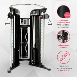 Двойной блок регулируемый Inspire FT1 (FT10B) черный