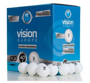 Пластиковые мячи Vision Europe Super Training (120 шт) (белый)